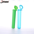 10 15 20 25 30 50 75 100Ml Blue Green Hinged Lid Container Tubes Plastic Weed Container Joint Tubes